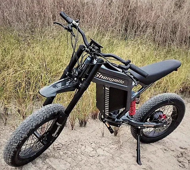 1500W 20" Electric Bike Mountain Bike 60V 30Ah 40MPH Fat Tire E Bikes US STOCK